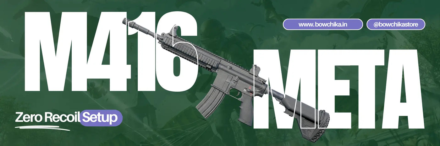 Best Attachments for the M416 in Battlegrounds Mobile India (Complete Pro Guide)