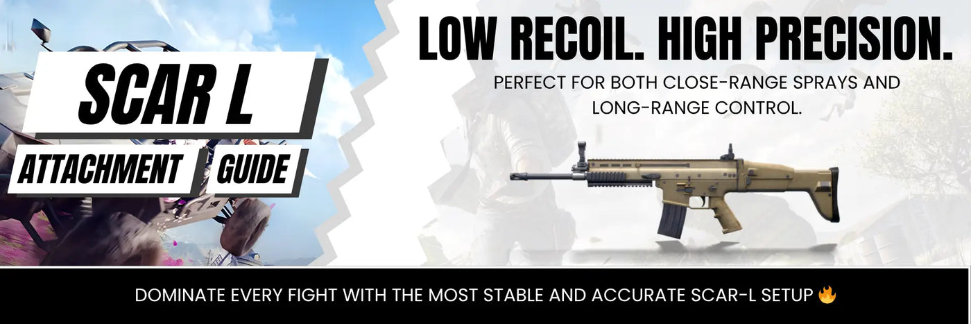 Best SCAR-L Attachments in BGMI (2026 guide)