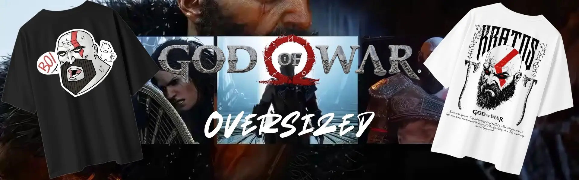 God of War Oversized T-Shirt