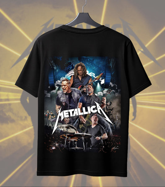 Metallica Band Portrait Graphic Regular T-Shirt