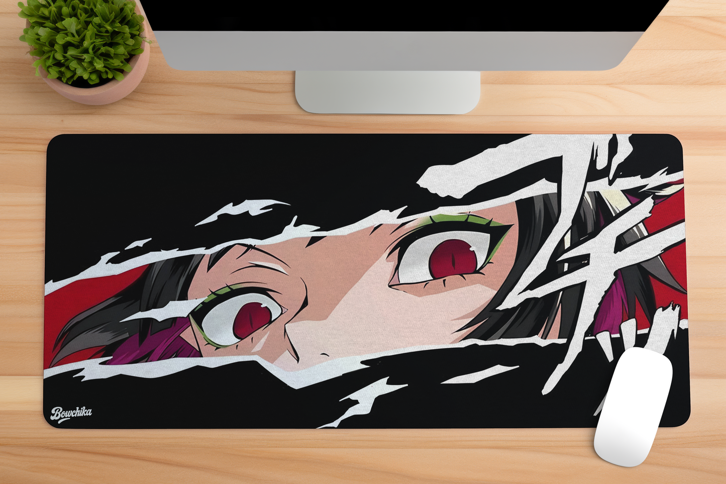 Demon Slayer Nezuko Eyes Gaming Mousepad