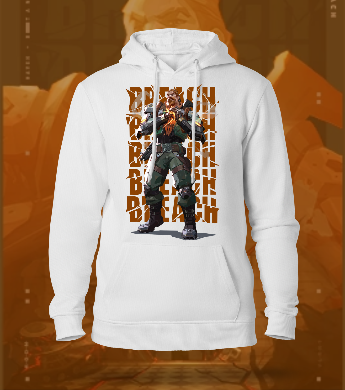 Breach | Valorant – Earthshaker Regular Hoodie