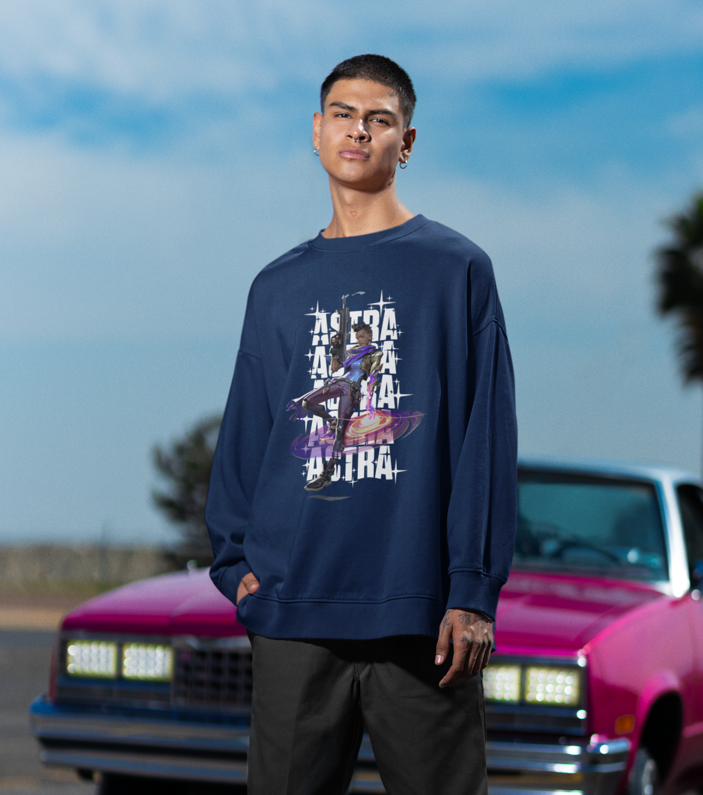 Astra Cosmic Flow Sweatshirt – Valorant Edition