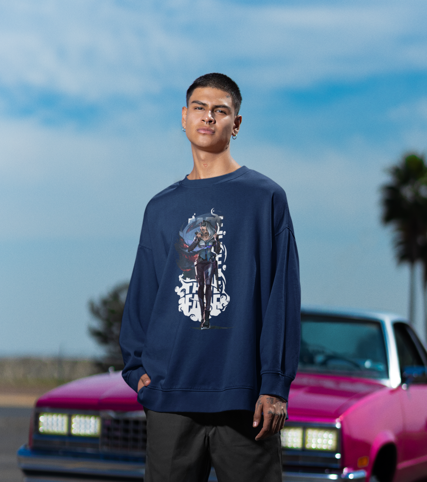 Fade Nightmare Sweatshirt – Valorant Edition