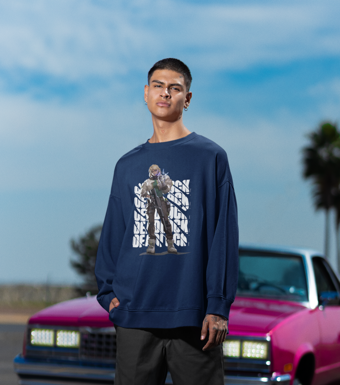 Deadlock Gridline Sweatshirt – Valorant Edition