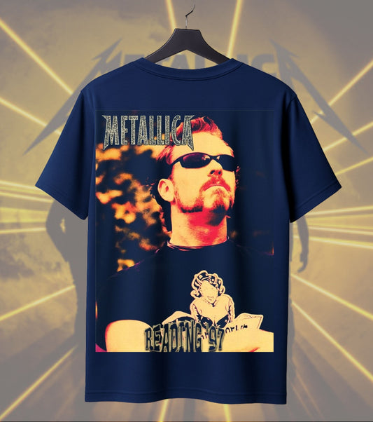 Metallica Master of Puppets & Hetfield Dual Print Regular T-Shirt