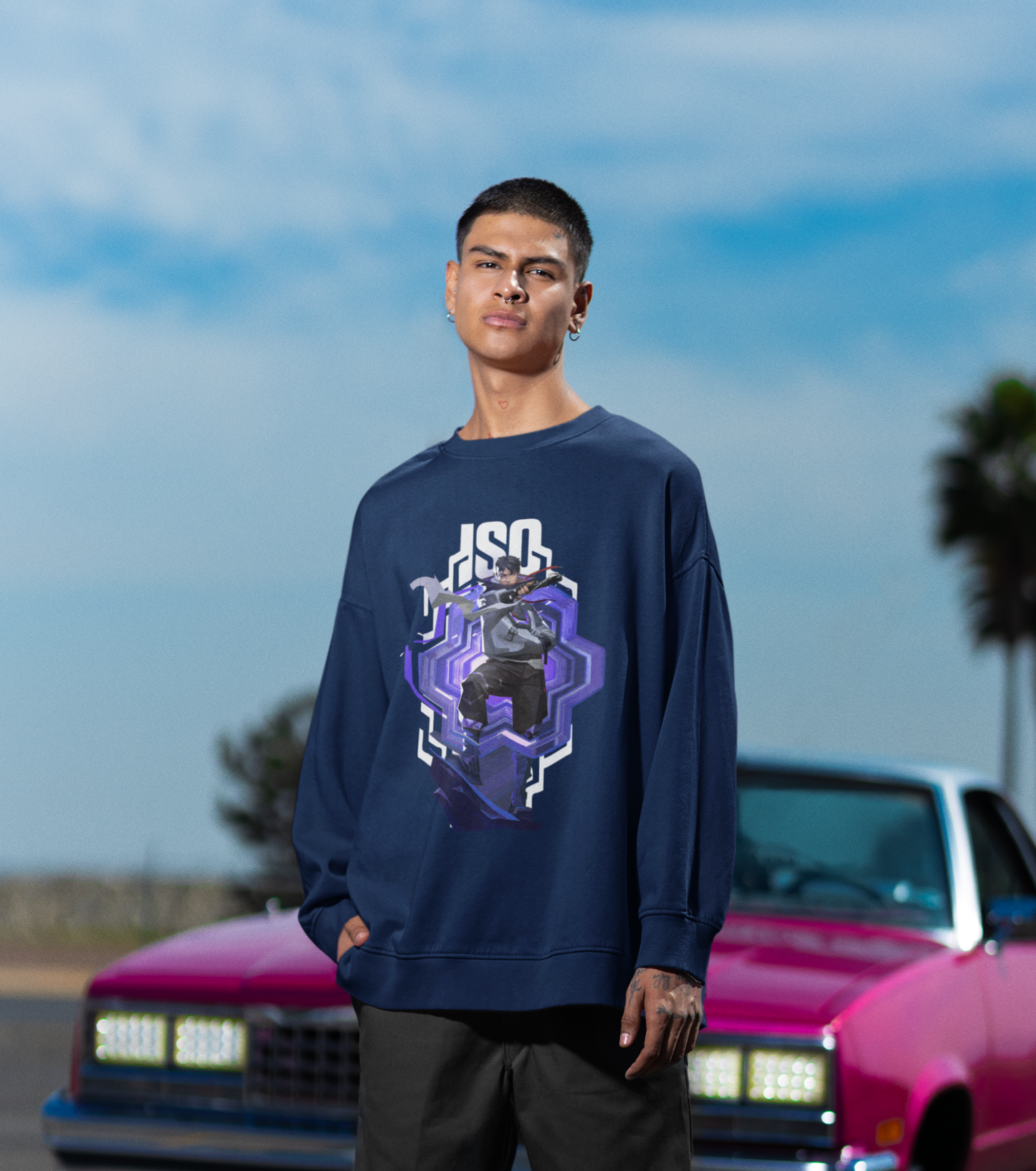 Iso Fragmented Realm Sweatshirt – Valorant Edition
