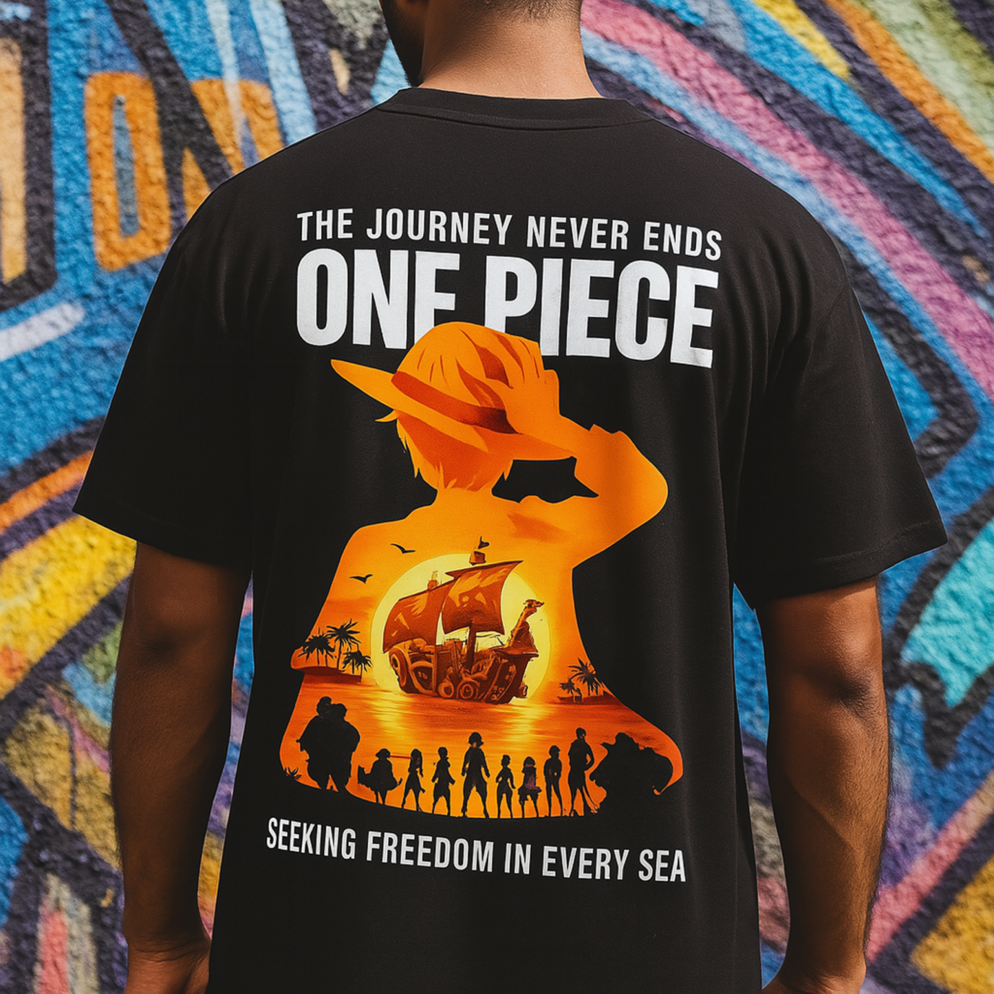 One Piece – Seeking Freedom  (Sunset Edition) Oversized