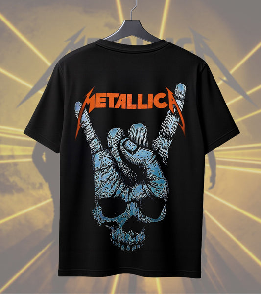 Metallica Bone Hand Graphic Regular T-Shirt
