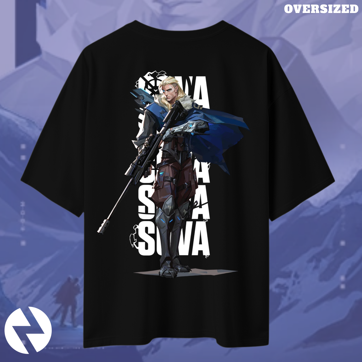 Sova | Valorant – Hunter’s Focus Oversized tee
