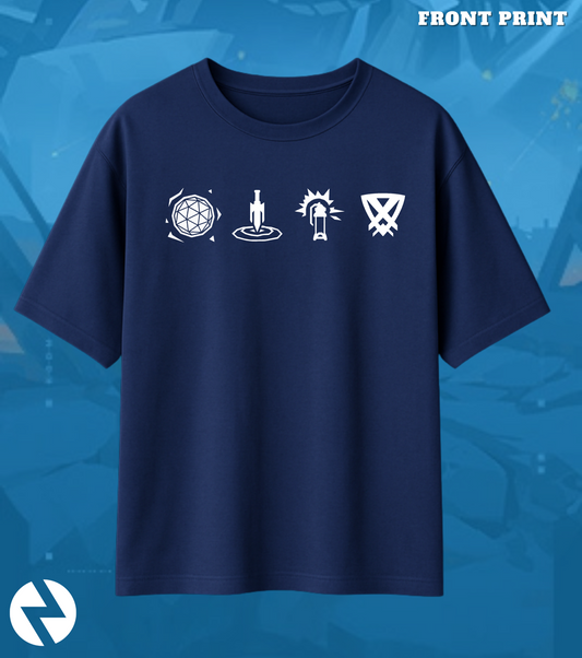 KAY/O | Valorant – Suppression Protocol Oversized Tee (240 GSM Heavyweight)