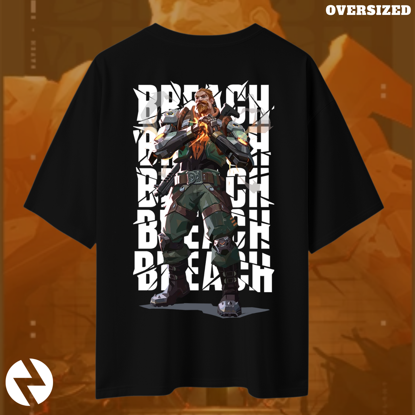 Breach | Valorant – Earthshaker Oversized Tee