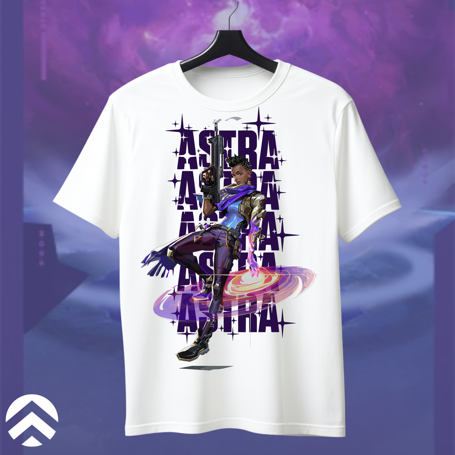 Astra | Valorant – Cosmic Vision Tee