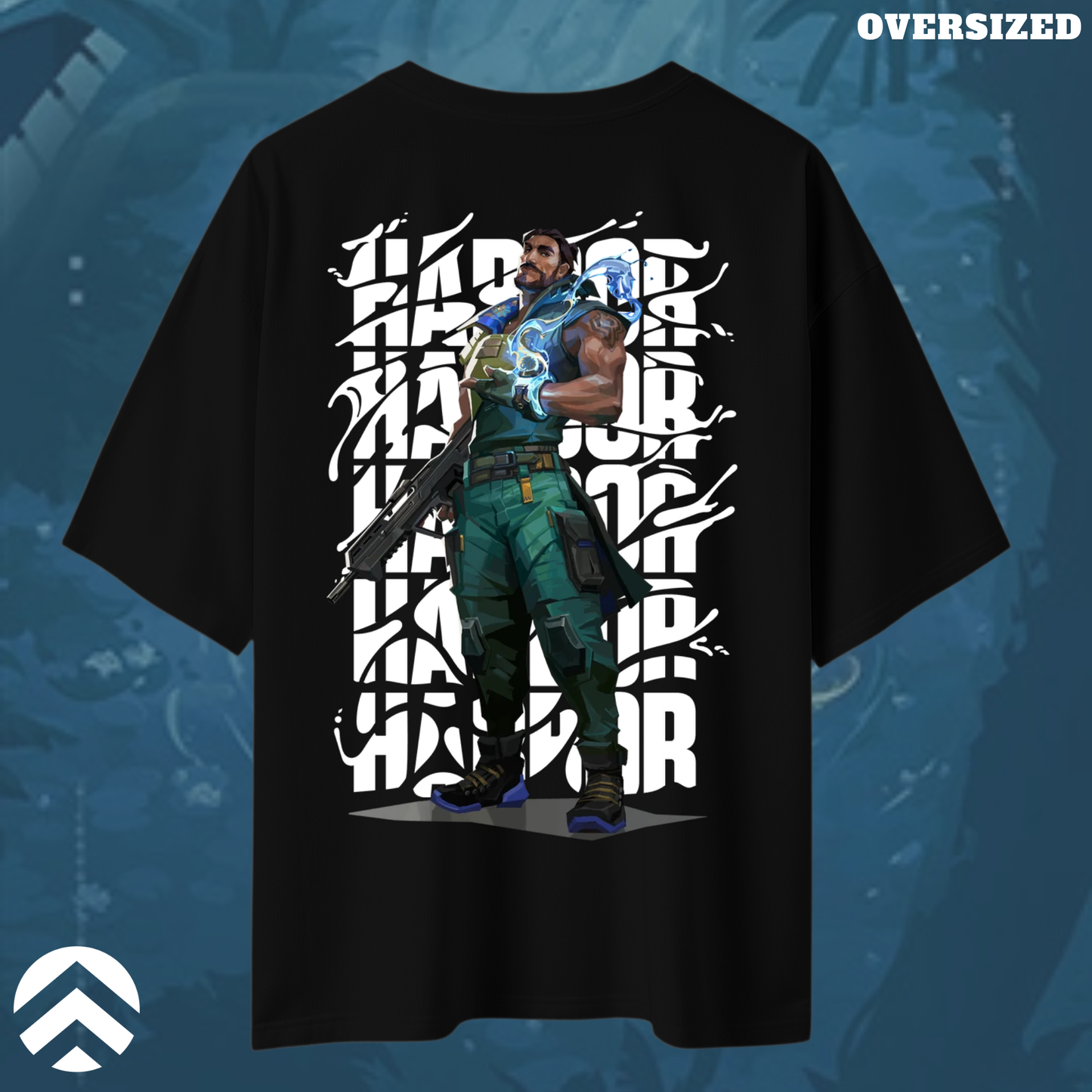 Harbor | Valorant – Tidal Force Oversized tee