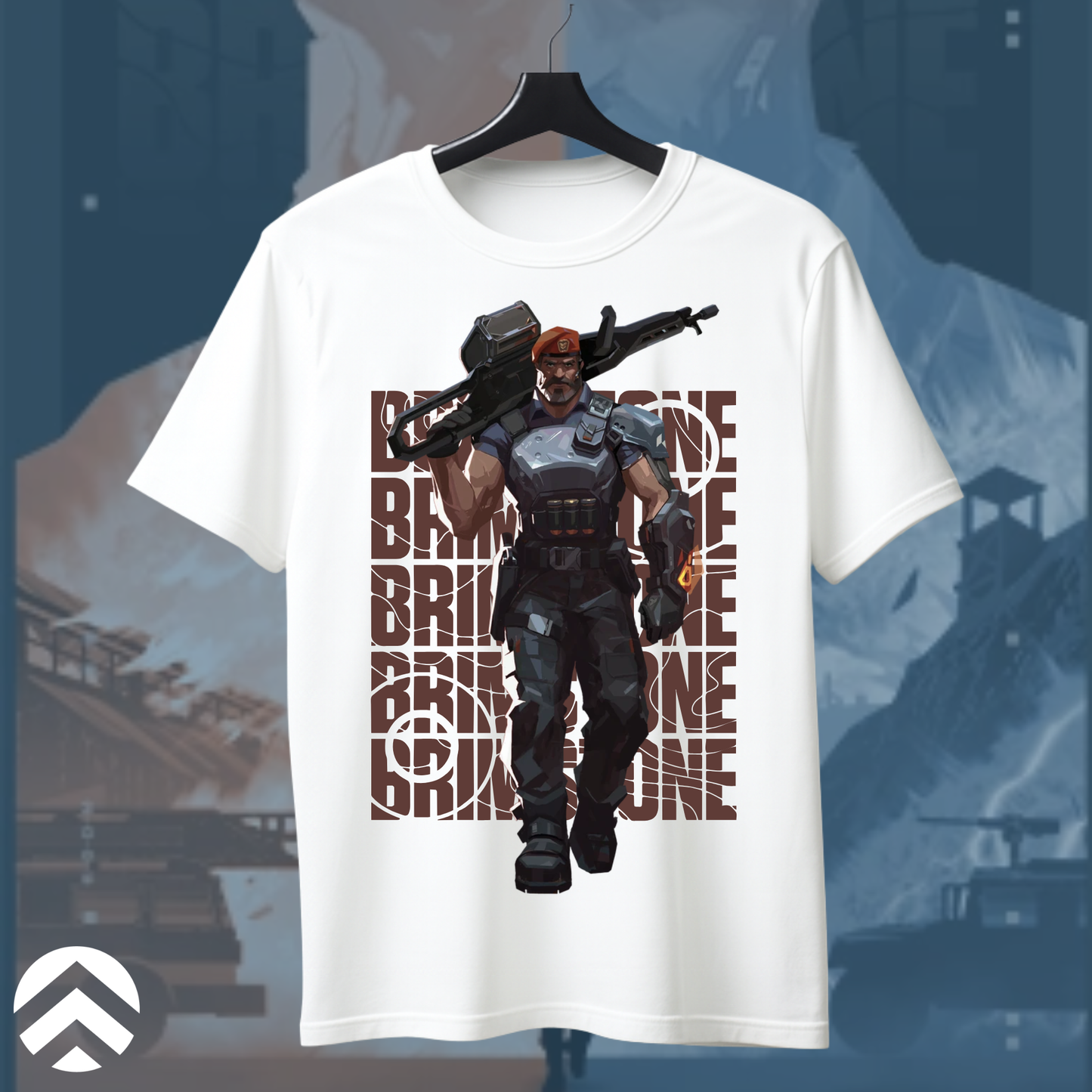 Brimstone | Valorant – Commander of Firepower Tee