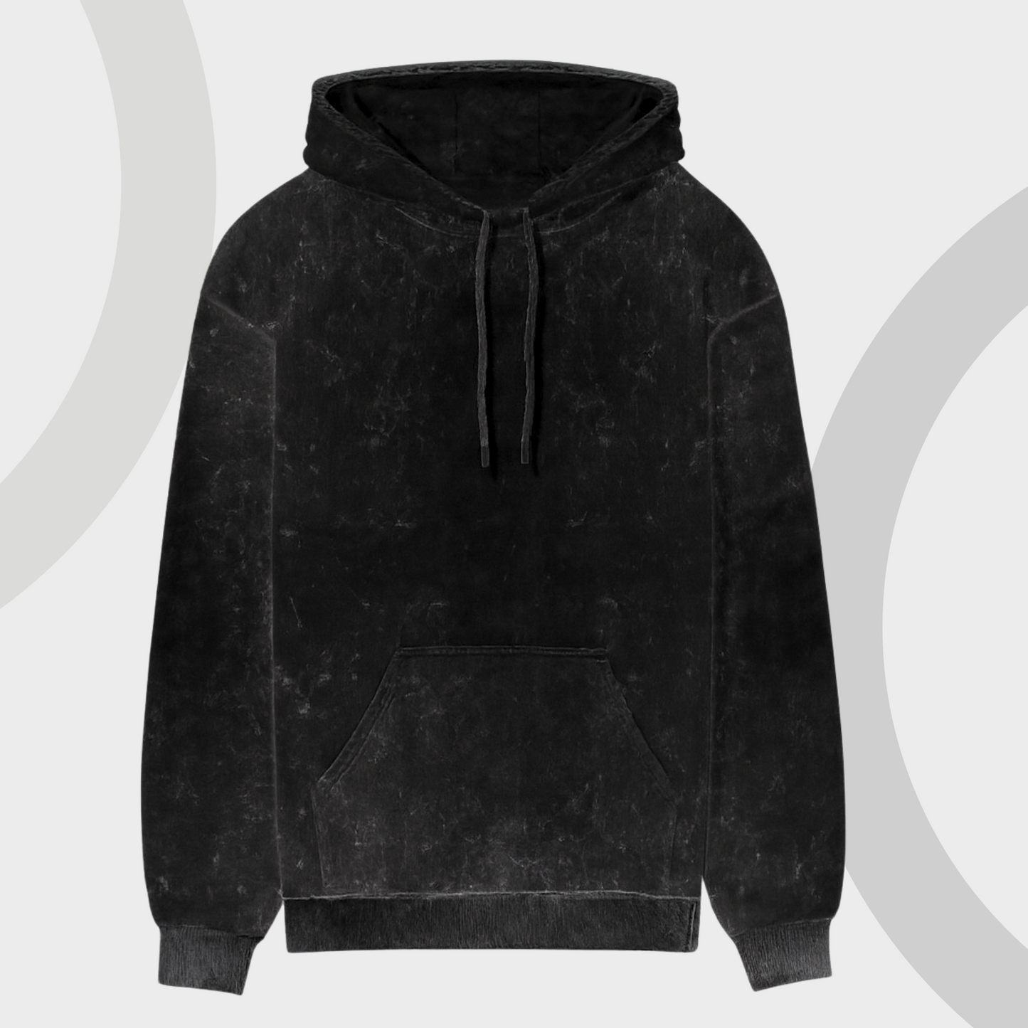 Acid Wash Oversized Hoodie