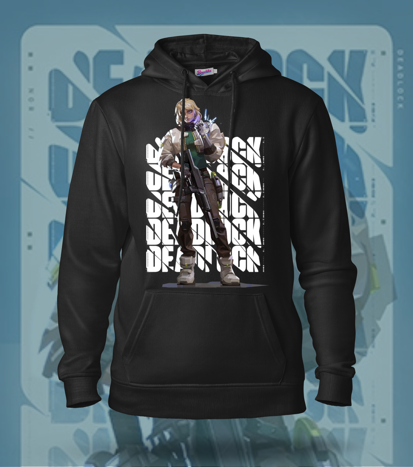 Deadlock | Valorant – Iron Grip Regular Hoodie