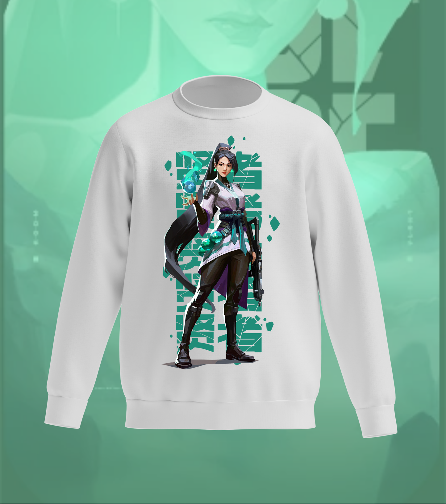 Sage Guardian Sweatshirt – Valorant Edition