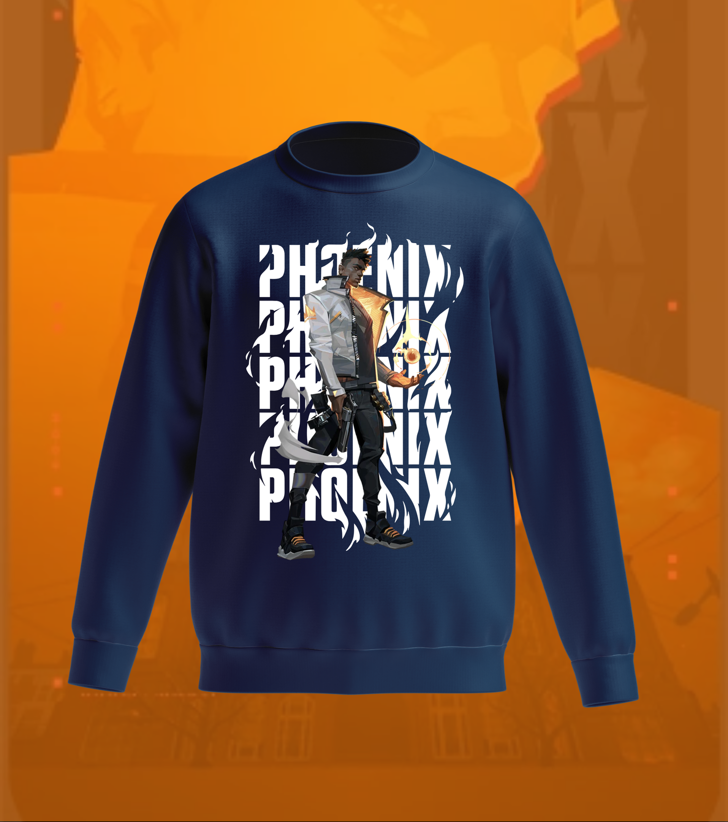 Phoenix Reignite Sweatshirt – Valorant Edition