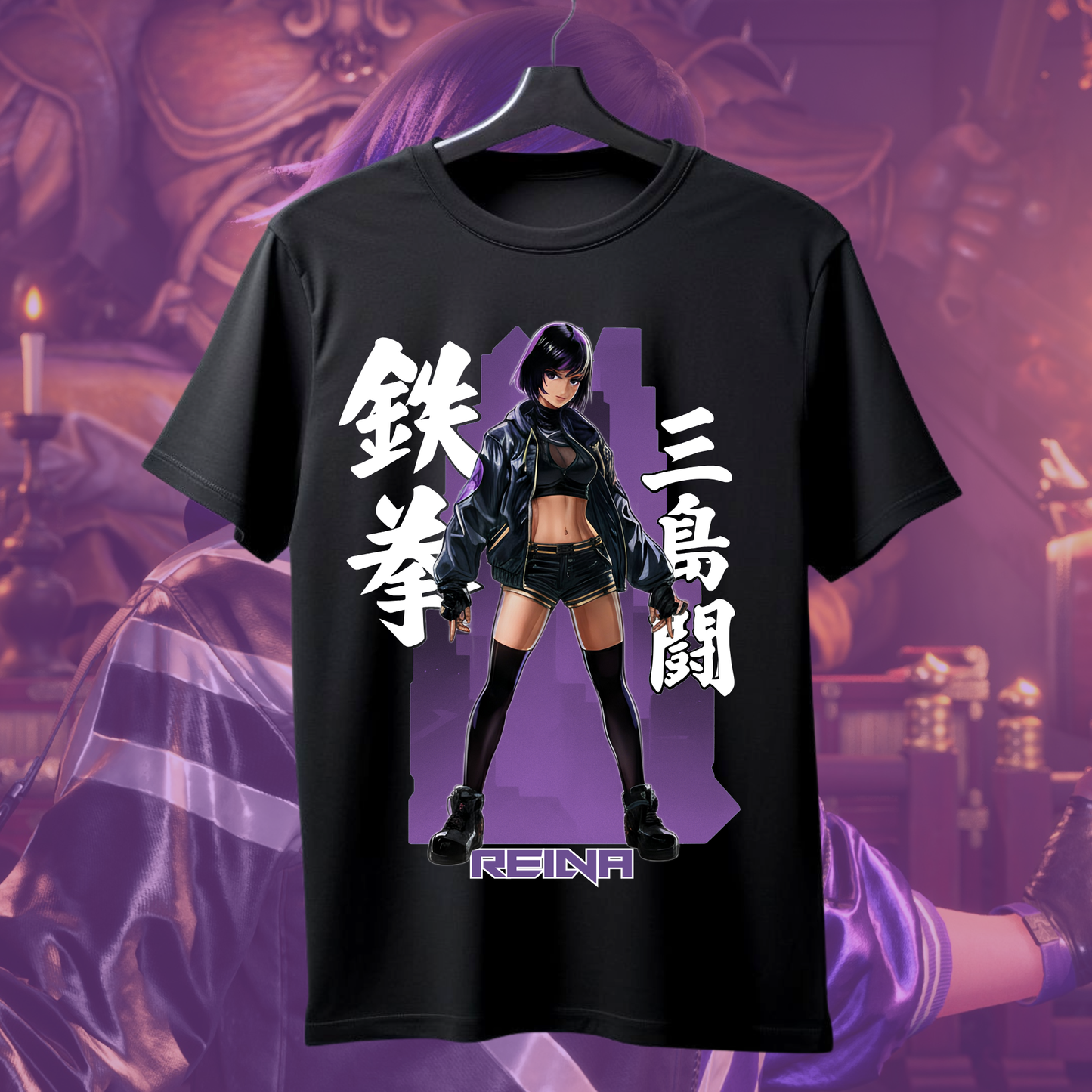 Reina – The Purple Lightning Tee