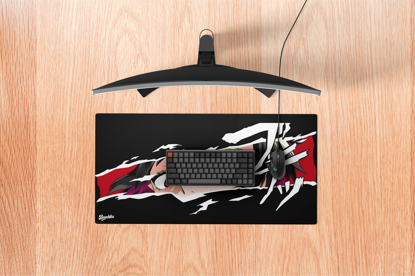 Demon Slayer Nezuko Eyes Gaming Mousepad