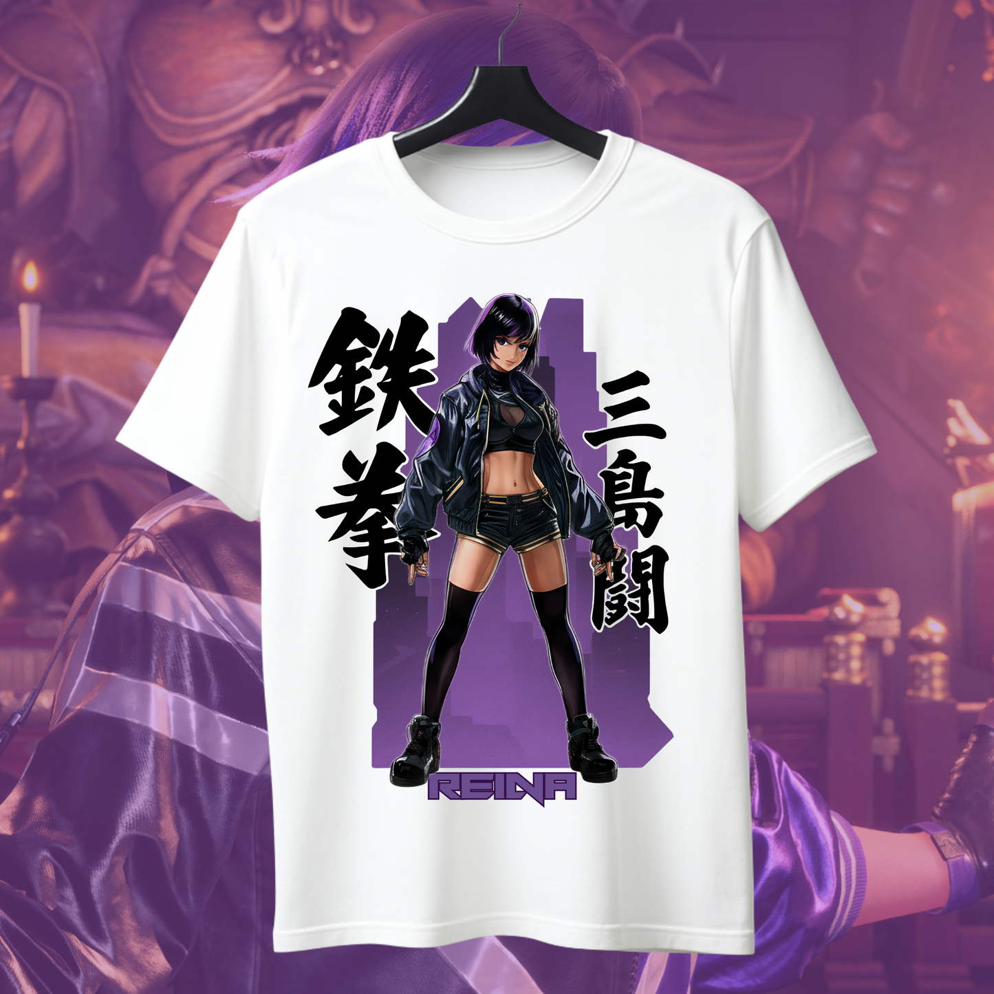 Reina – The Purple Lightning Tee