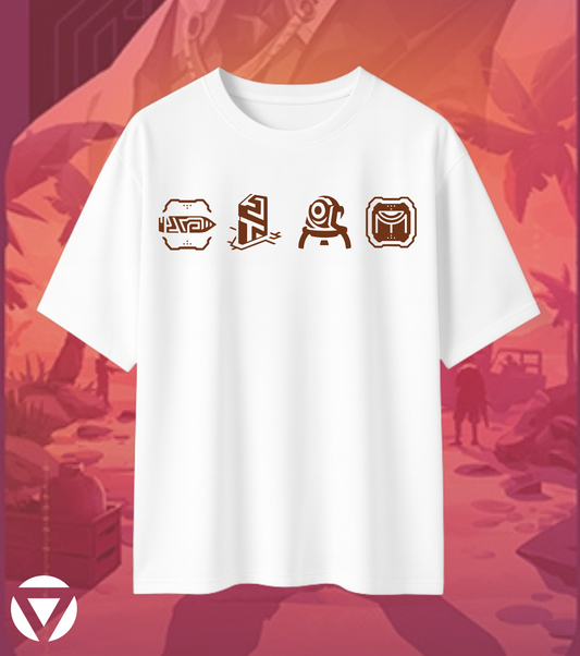 Chamber | Valorant – Deadly Elegance Oversized Tee (240 GSM Heavyweight)