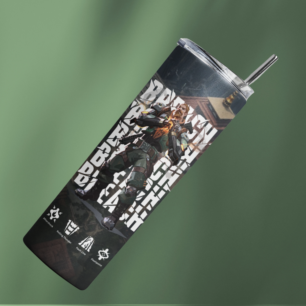 Valorant Breach Stainless Steel Tumbler – 591 ml
