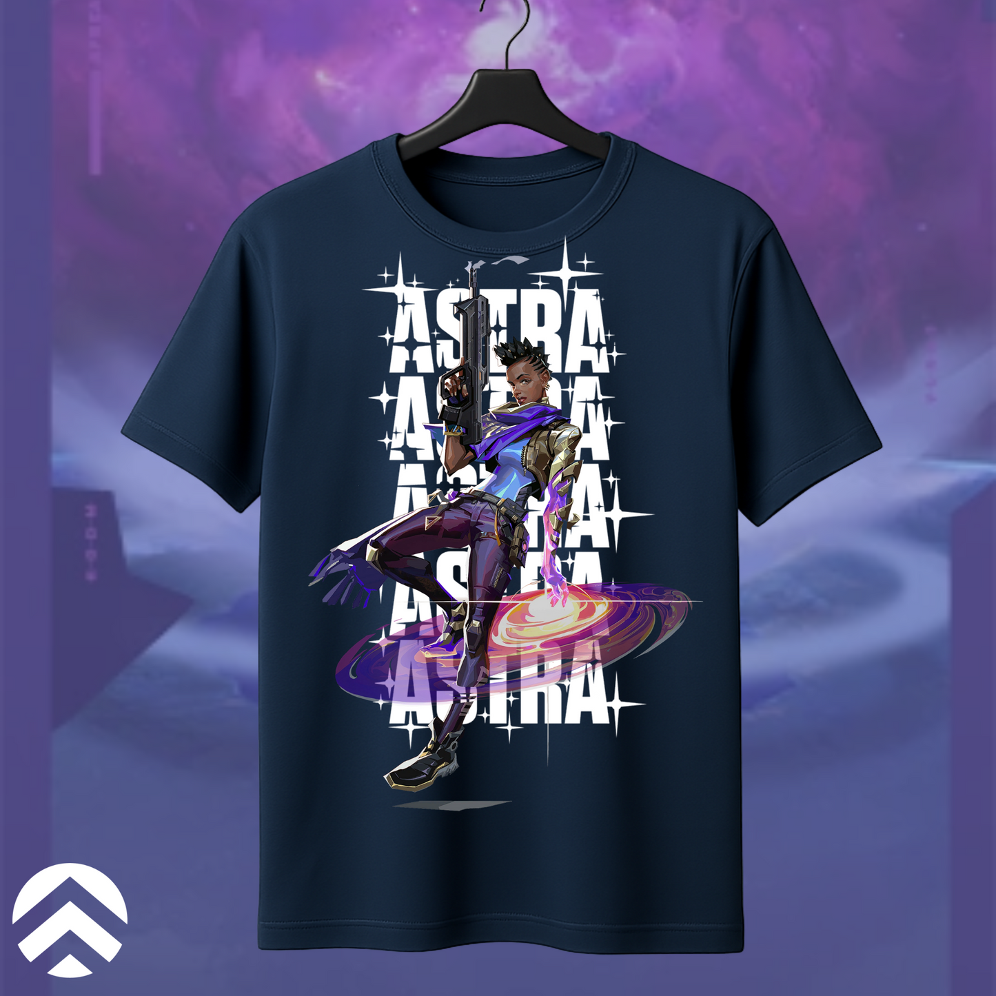 Astra | Valorant – Cosmic Vision Tee