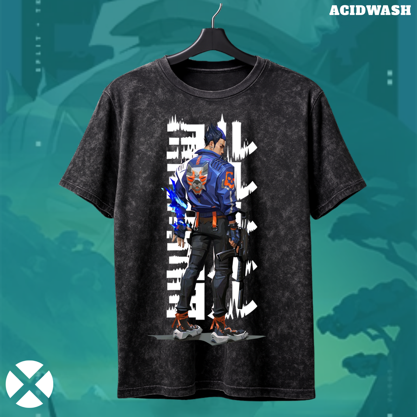 Yoru | Valorant – Riftwalker Acid Wash Tee