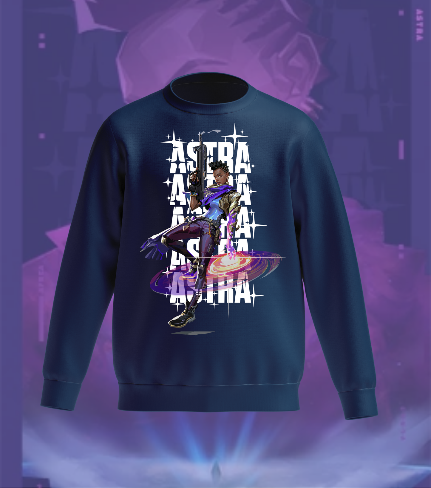 Astra Cosmic Flow Sweatshirt – Valorant Edition
