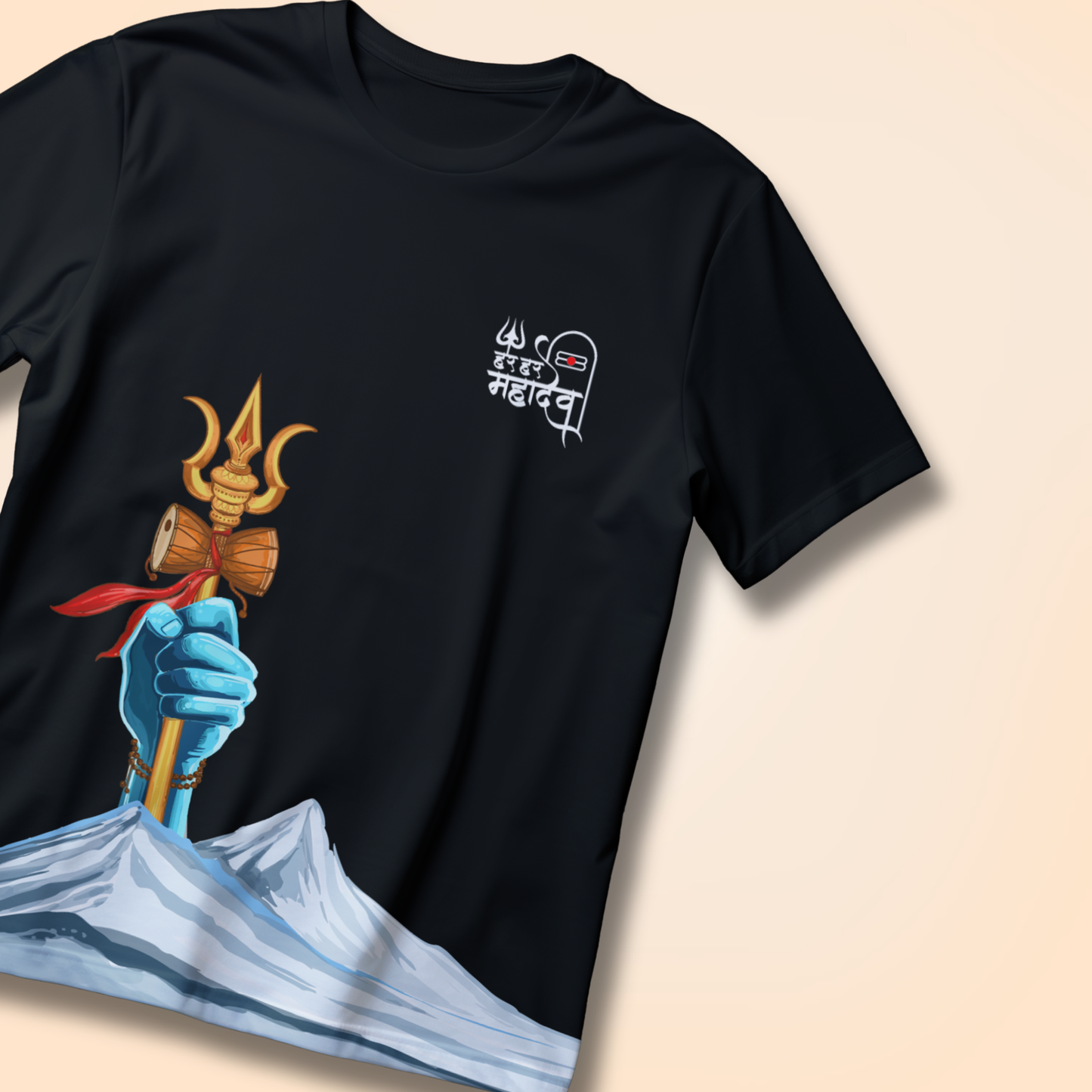 Har Har Mahadev Trishul T-Shirt – kawad yatra