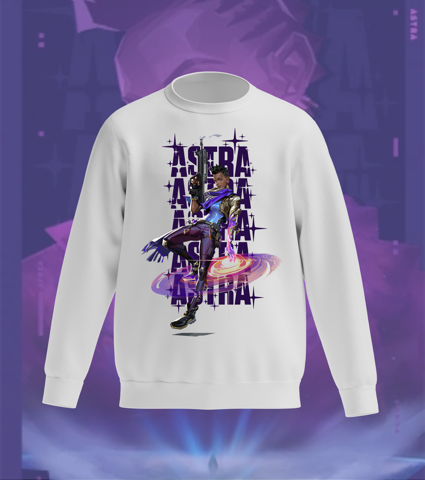 Astra Cosmic Flow Sweatshirt – Valorant Edition