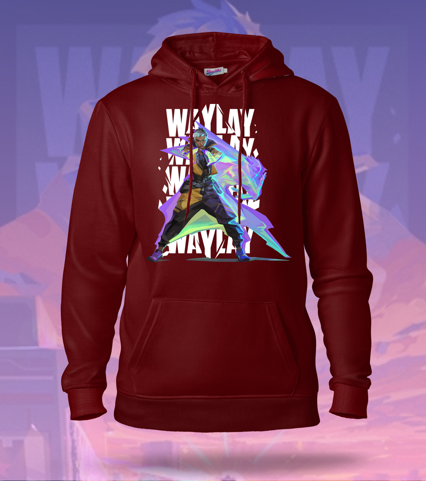 Waylay | Valorant – Phantom Mirage Regular Hoodie