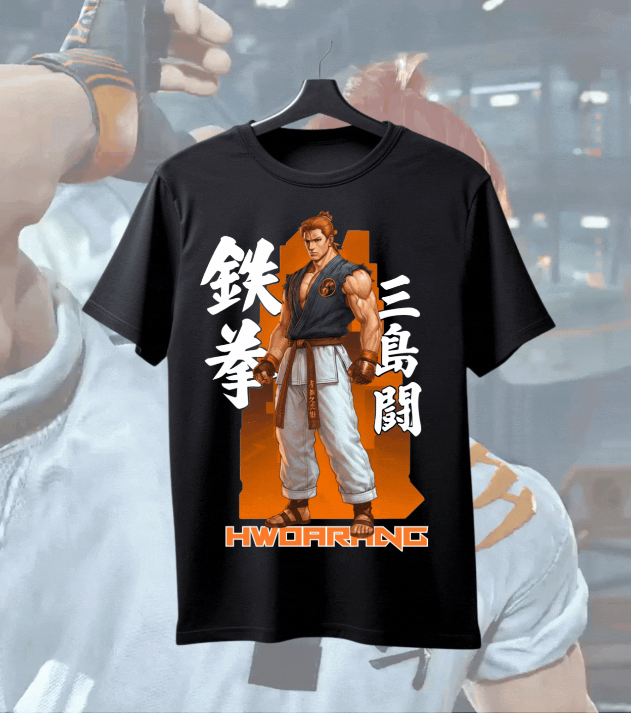 Hwoarang – The Taekwondo Rebel Tee