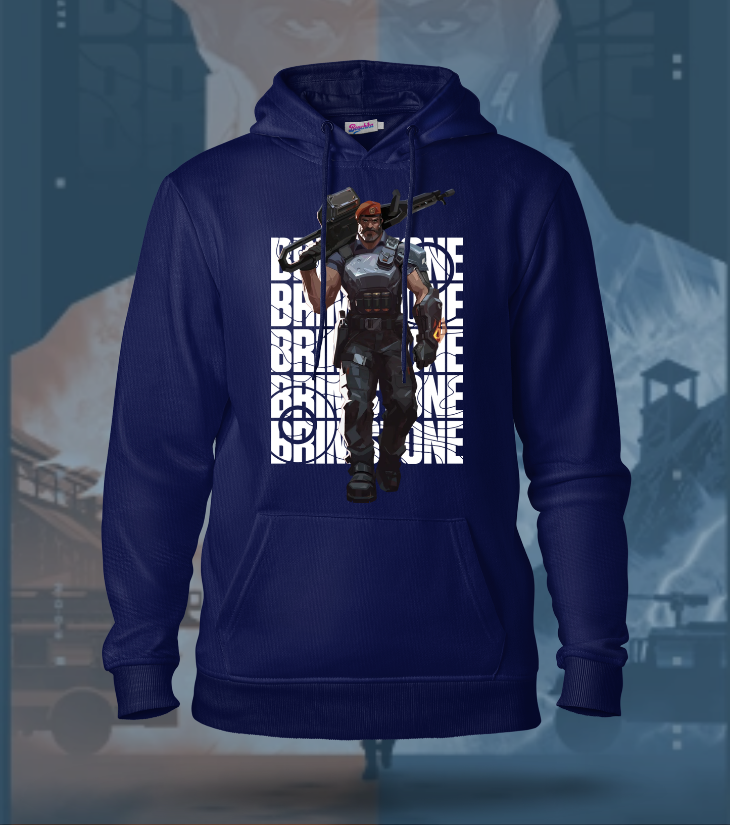 Brimstone | Valorant – Commanding Fire Regular Hoodie