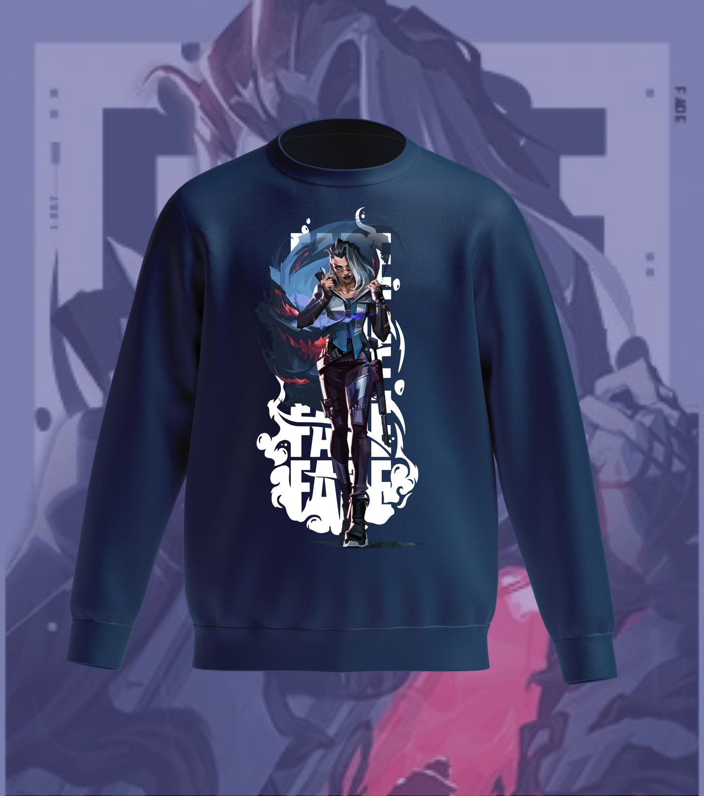 Fade Nightmare Sweatshirt – Valorant Edition