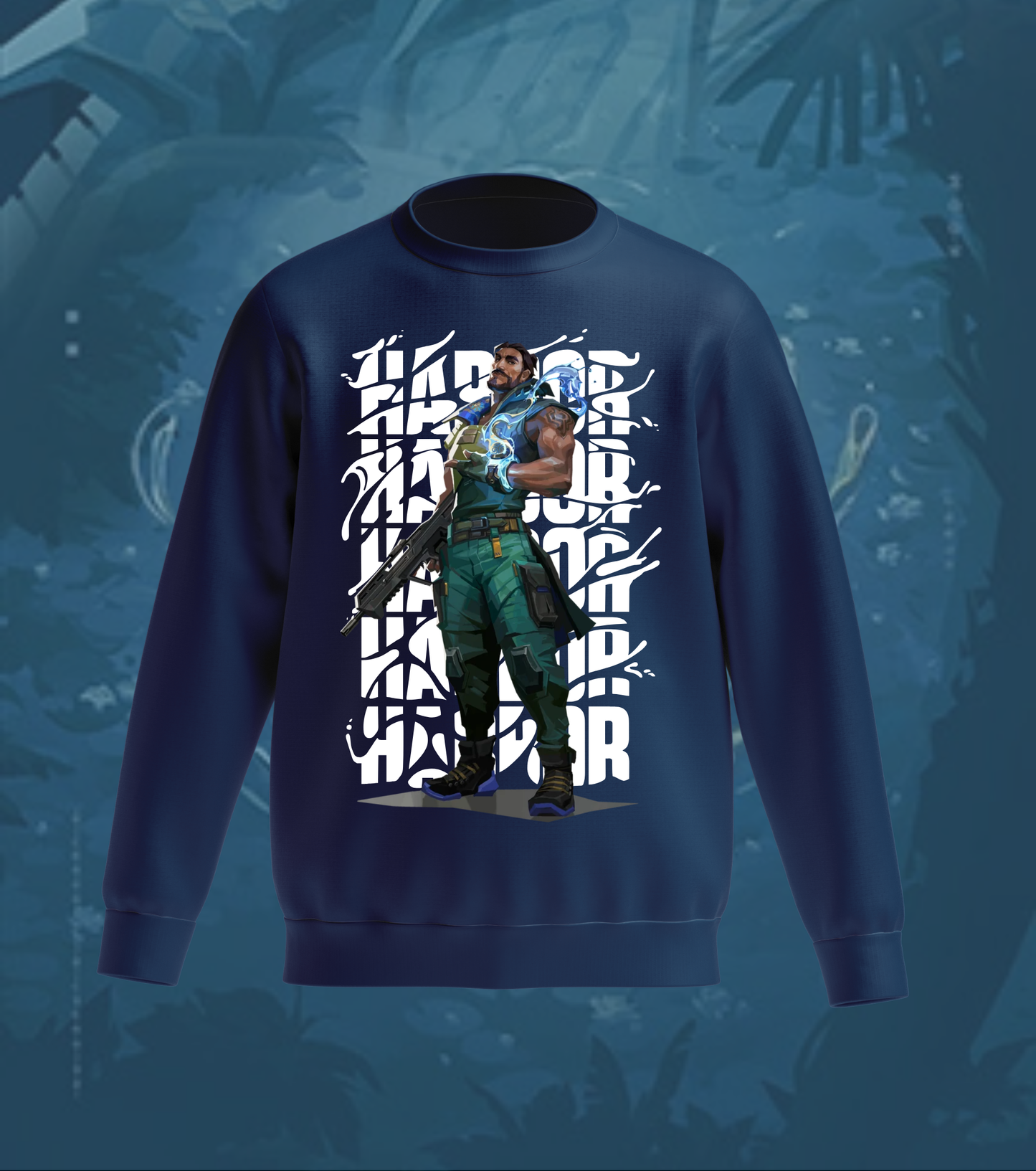 Harbor Tidebreaker Sweatshirt – Valorant Edition