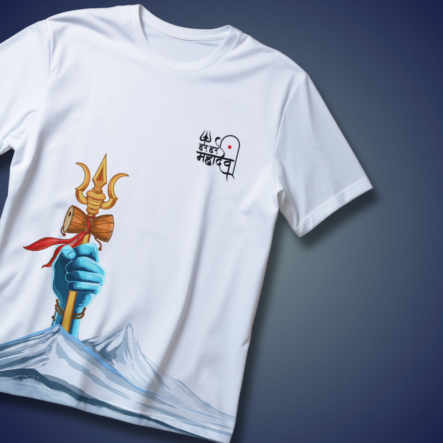 Har Har Mahadev Trishul T-Shirt – kawad yatra