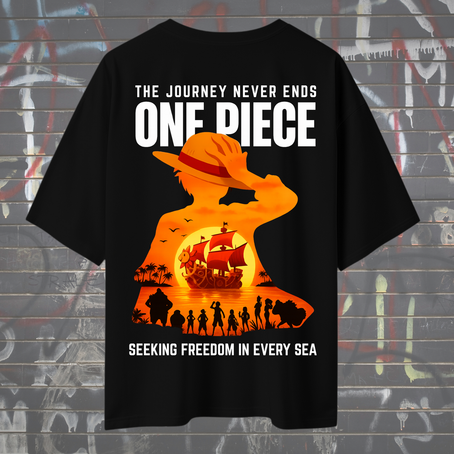 One Piece – Seeking Freedom  (Sunset Edition) Oversized