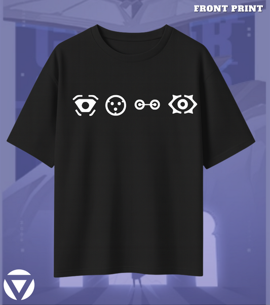 Valorant Cypher – Silent Watch Oversized Heavyweight Tee (240 GSM)