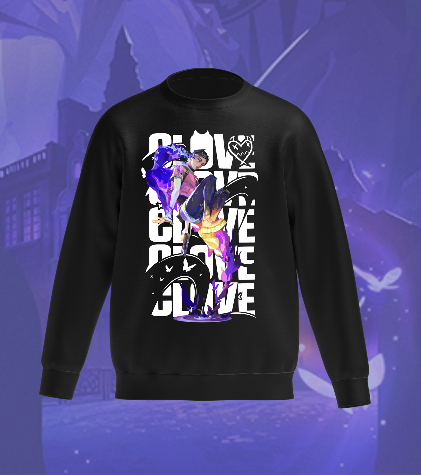 Clove Afterlife Sweatshirt – Valorant Edition