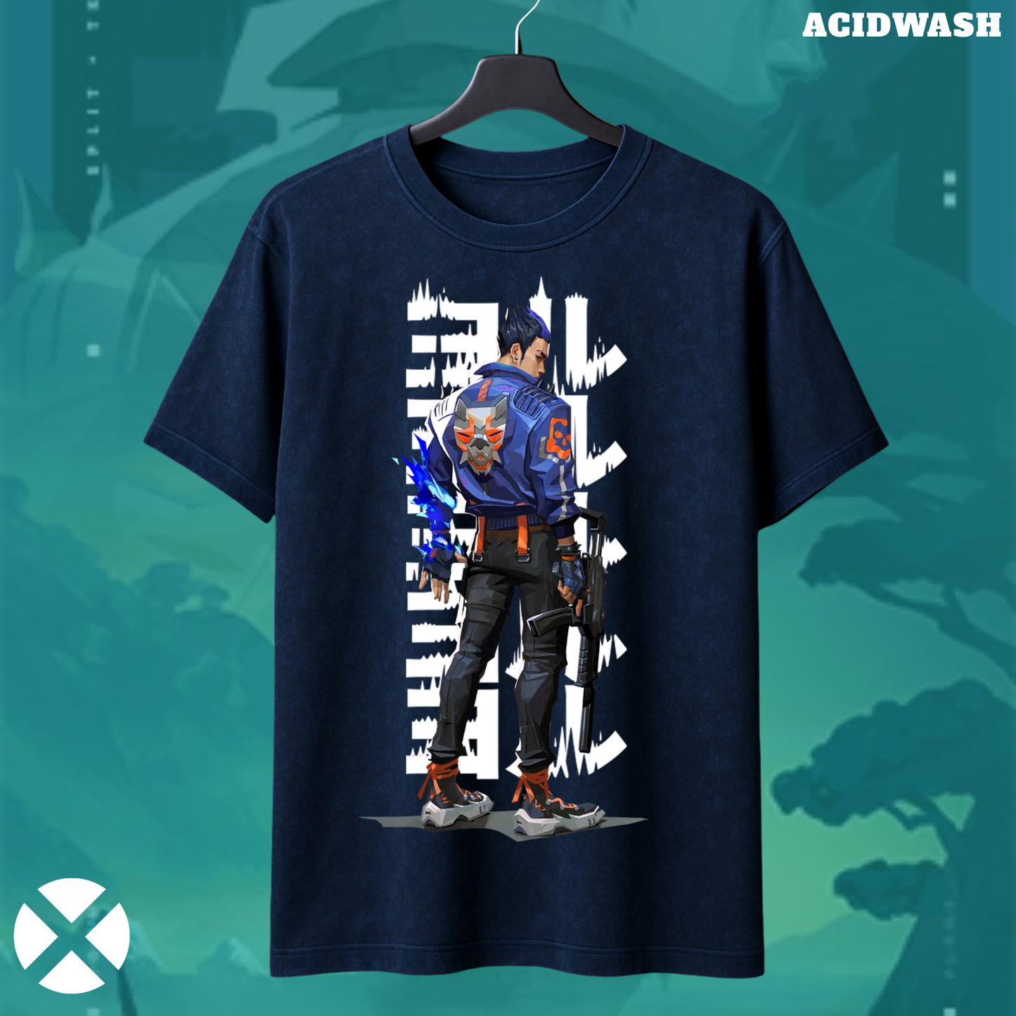Yoru | Valorant – Riftwalker Acid Wash Tee