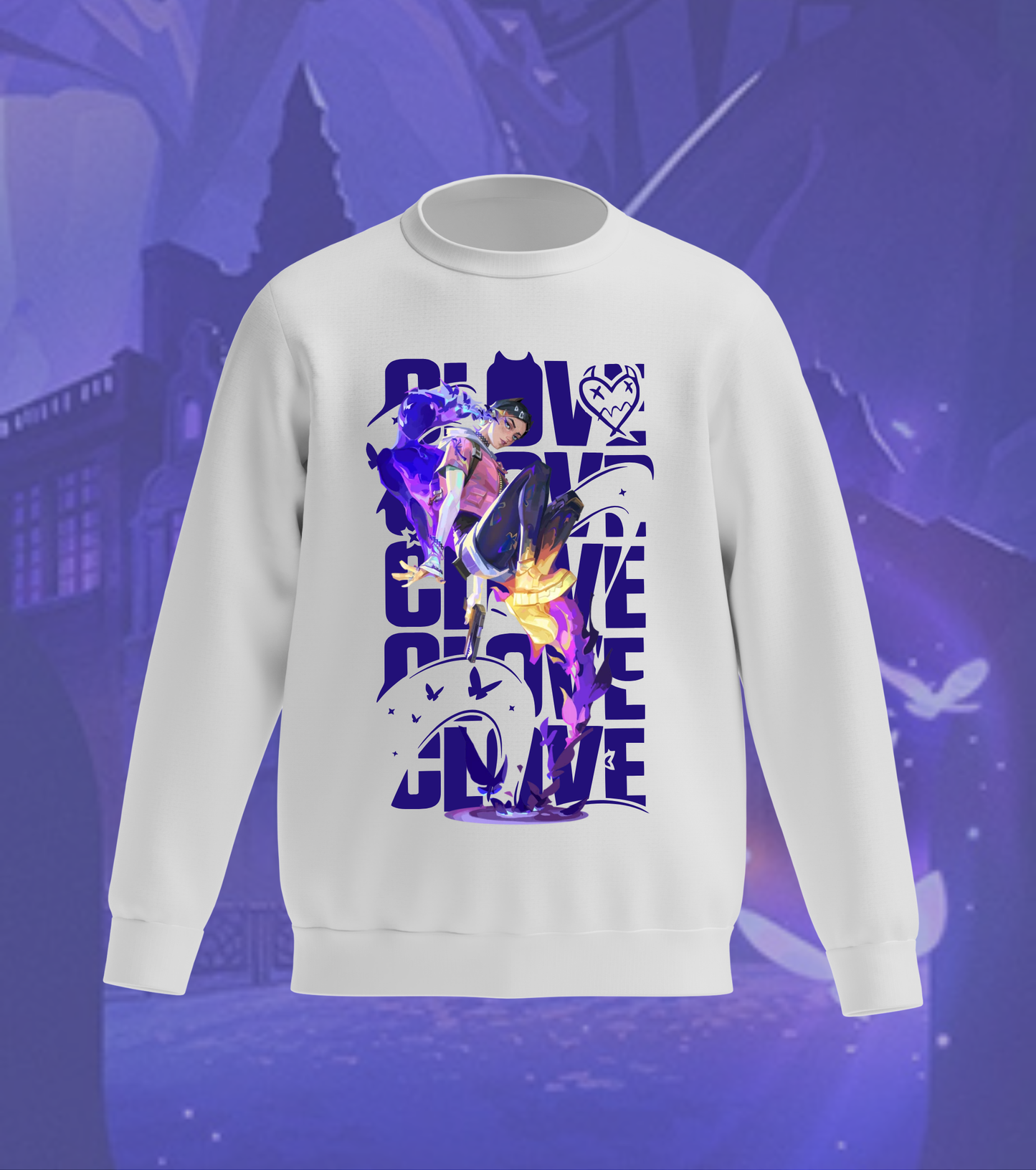 Clove Afterlife Sweatshirt – Valorant Edition