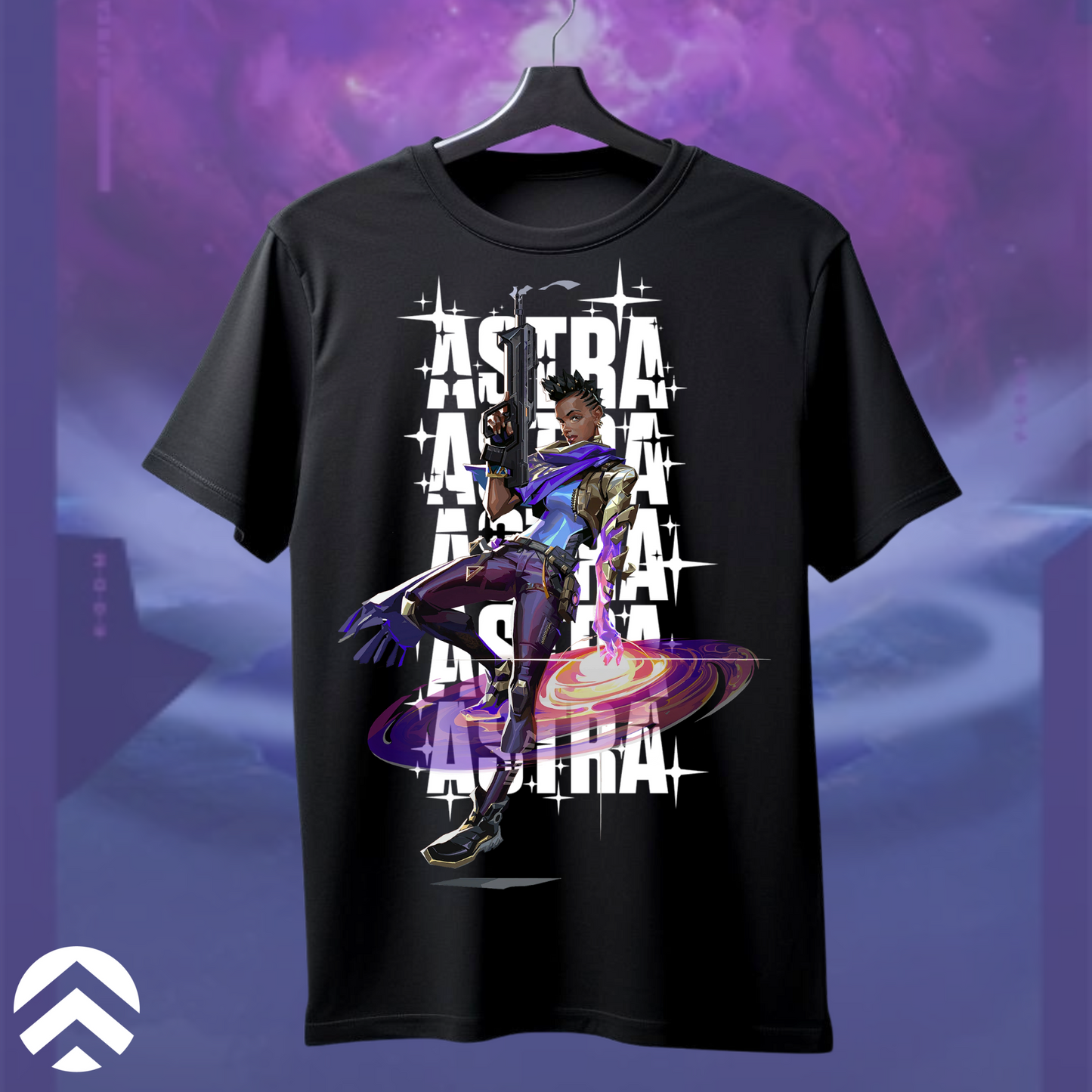Astra | Valorant – Cosmic Vision Tee