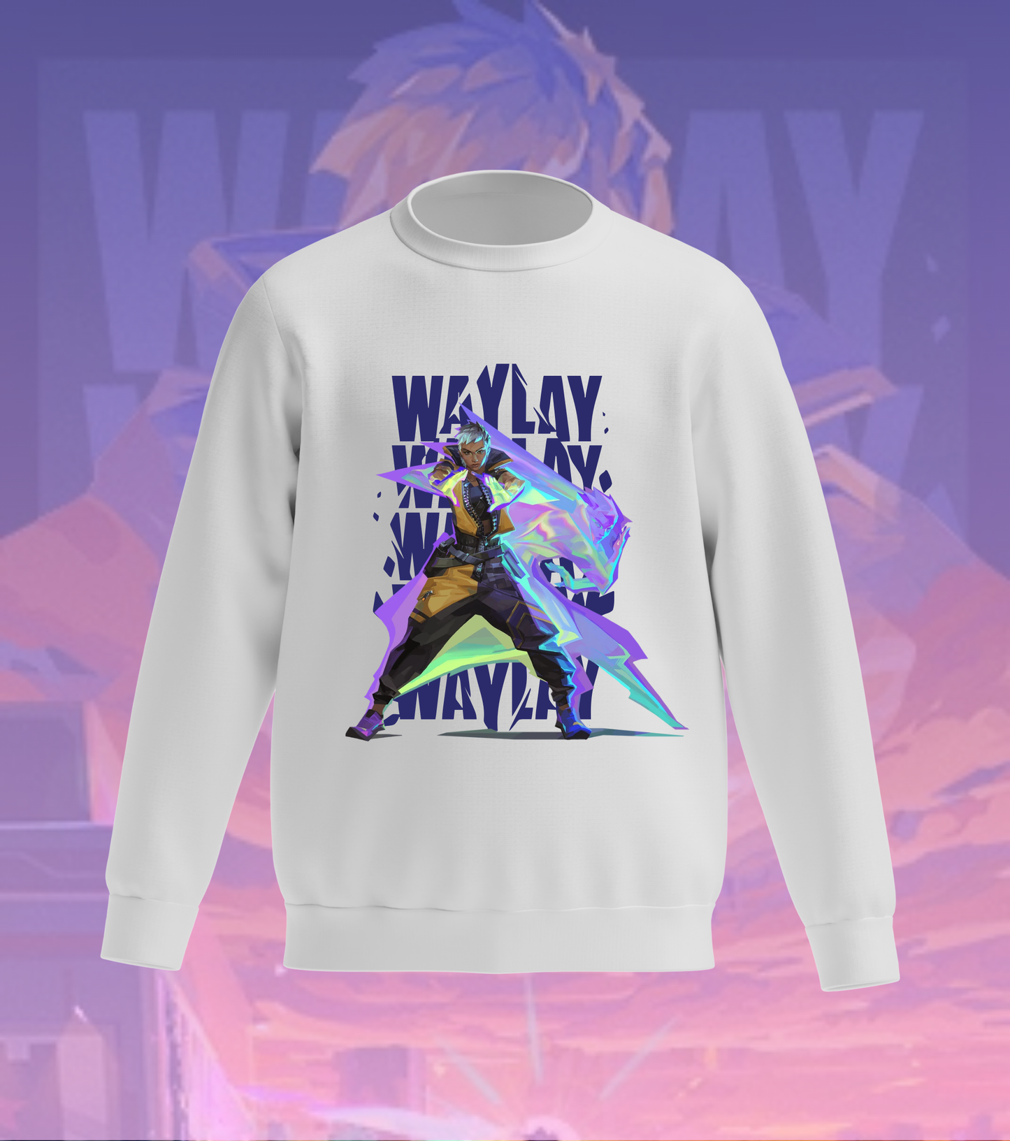 Waylay Prism Rush Sweatshirt – Valorant Edition
