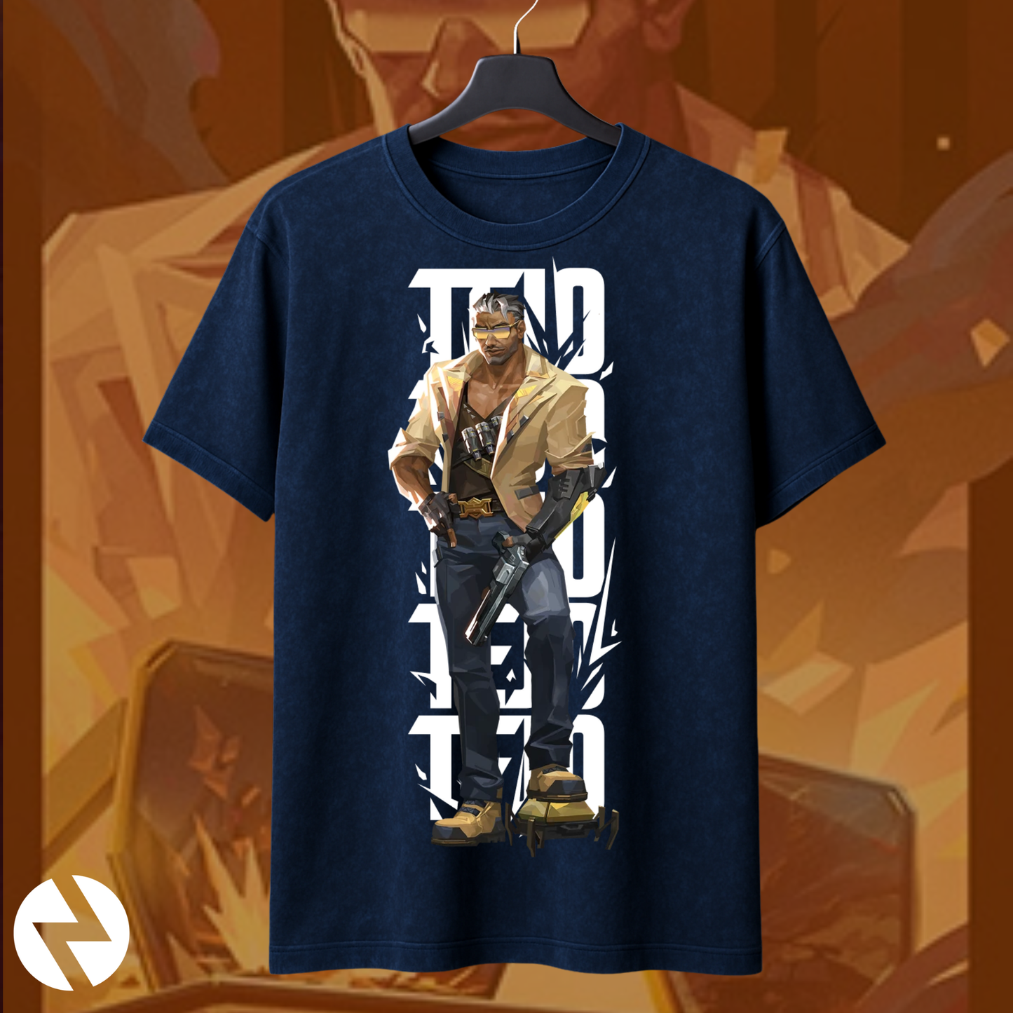 Tejo | Valorant – Street Enforcer Tee Acid Wash