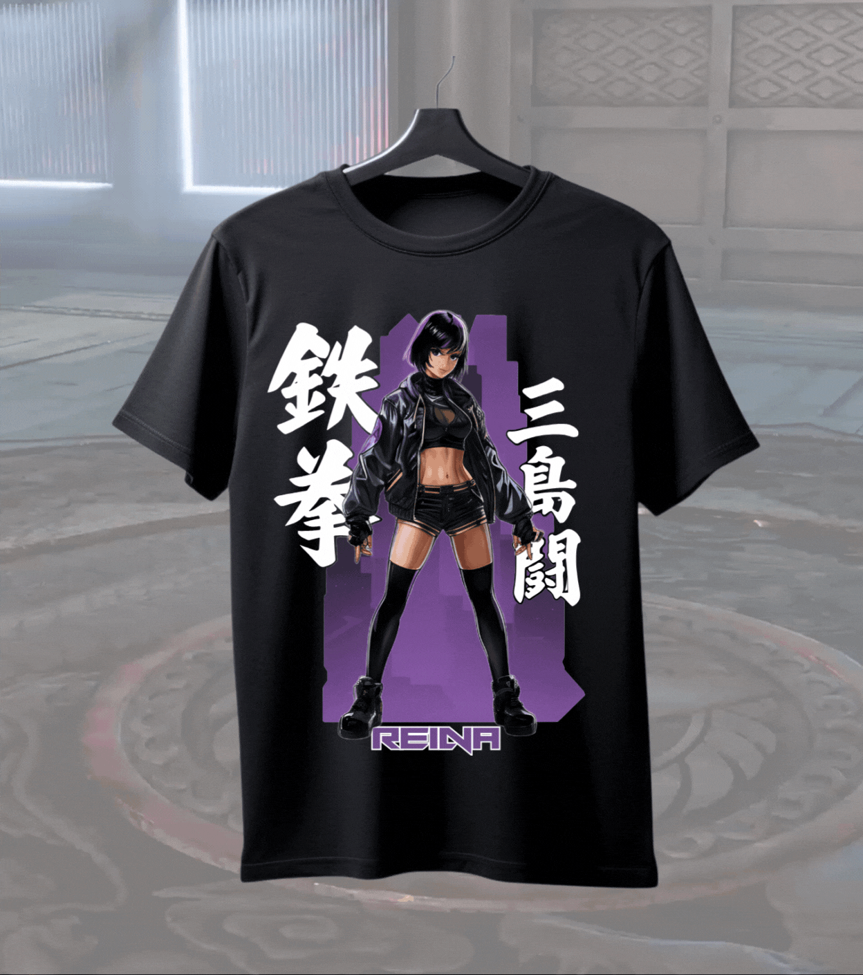 Reina – The Purple Lightning Tee
