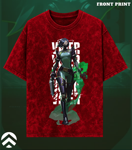 Viper | Toxic Precision – Premium 240 GSM Heavy Oversized Acid Wash Tee