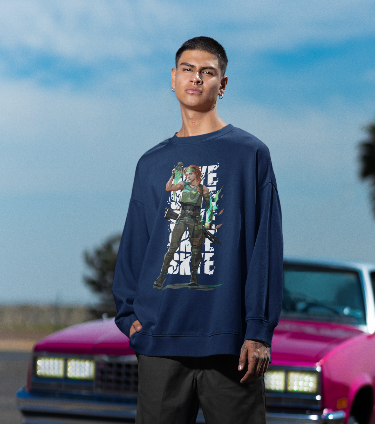 Skye Wildlight Sweatshirt – Valorant Edition